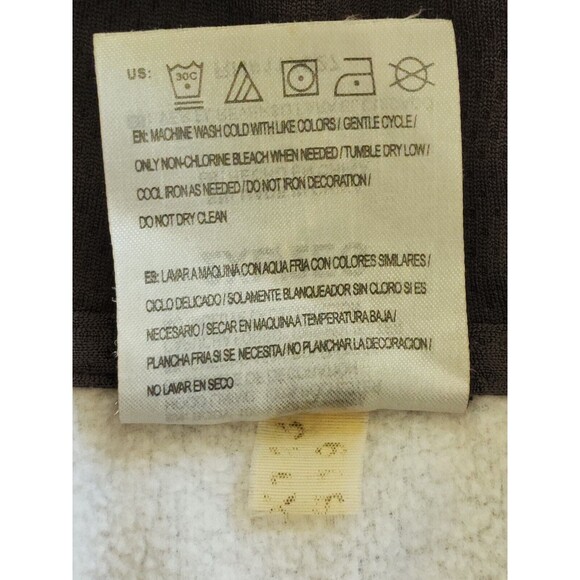 And1 Mens Camo Hoodie 2XL Brown Long Sleeve Kangaroo Pocket Pullover Sweatshirt - Picture 9 of 10